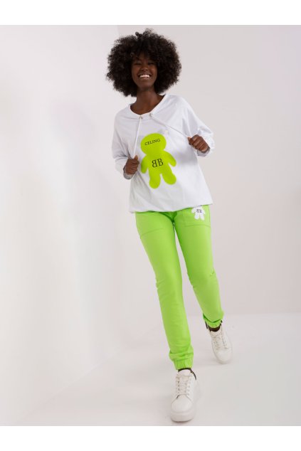 Dámske Komplet farba Limetková-zelená kód RV-KMPL-8727.25X