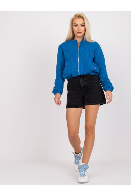 Dámska Bunda farba Tmavo-modrá kód RV-KR-006.16