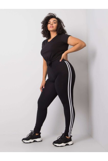 Dámske legíny pre moletky kód 24-TemU-H/M-RV-LG-6302.53 (Farba Sivá, Veľkosť 2XL)