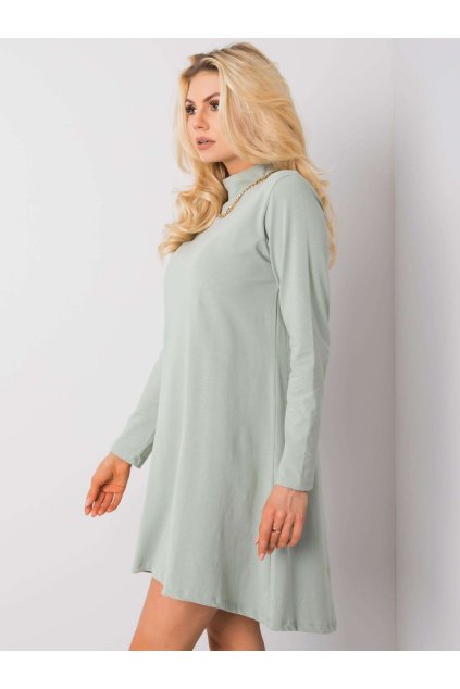 Dámske pisteciove šaty na bežný deň kód produktu RV-SK-6114.21P