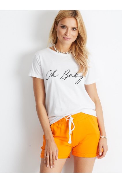 Dámske Šortky farba Pomarančová kód RV-SN-4946.84P