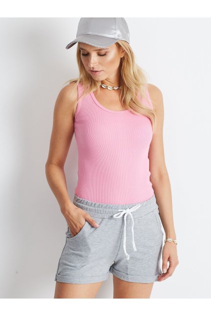 Dámske Šortky farba Sivá kód RV-SN-4946.87P