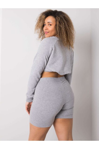 Dámske Šortky farba Sivá kód RV-SN-6322.08