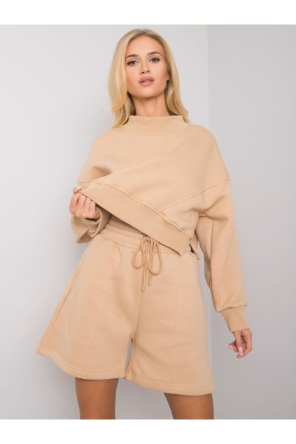 Dámske Šortky farba Hnedá camel kód RV-SN-6992-1.84