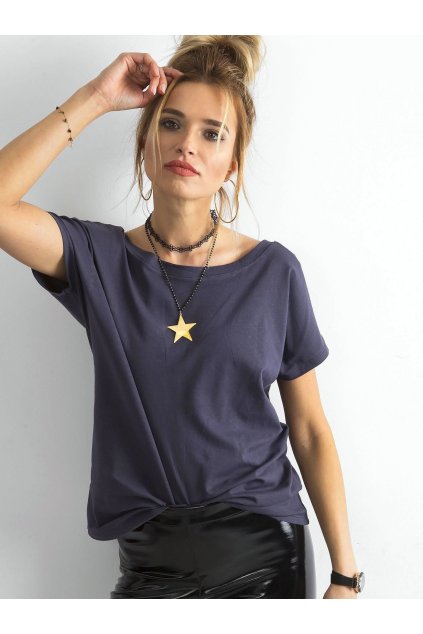 Dámske jednofarebné farba grafitovo-sivá kód RV-TS-4662.36P