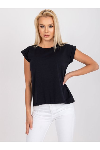 Dámske jednofarebné farba granatovo-modrá kód RV-TS-4833.32P