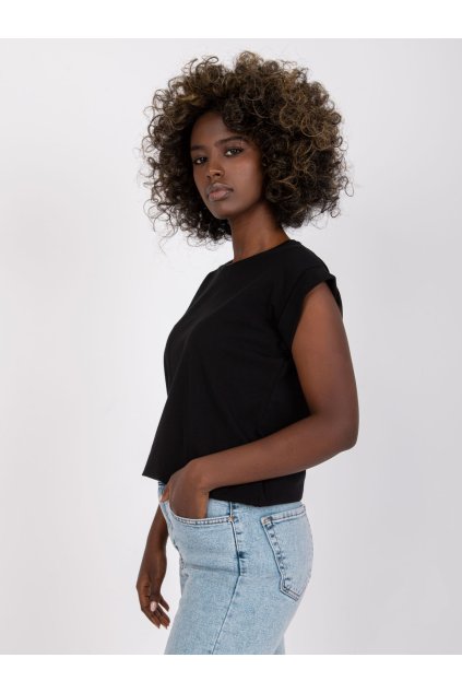 Dámske jednofarebné farba čierna kód RV-TS-4833.68P