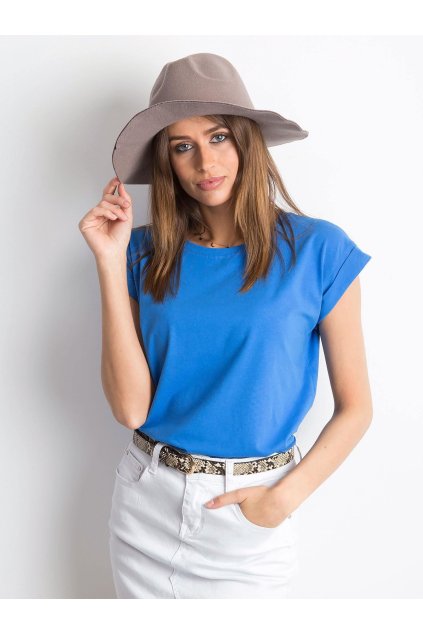 Dámske jednofarebné farba tmavo-modrá kód RV-TS-4833.88P