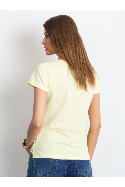Dámske jednofarebné farba svetlo-žltá kód RV-TS-4837.37P