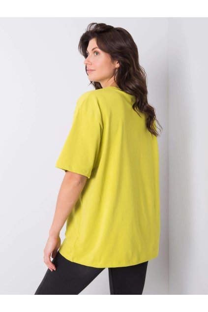 Dámske jednofarebné farba limetková-zelená kód RV-TS-6052.71P