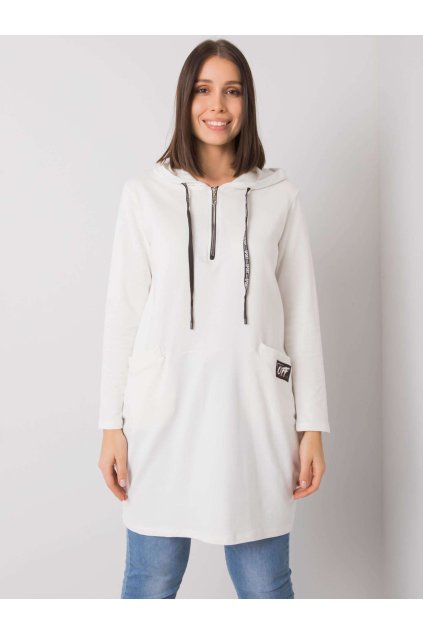 Dámske okrove šaty - tunika pre plnoštíhle moletky kód produktu RV-TU-7238.36