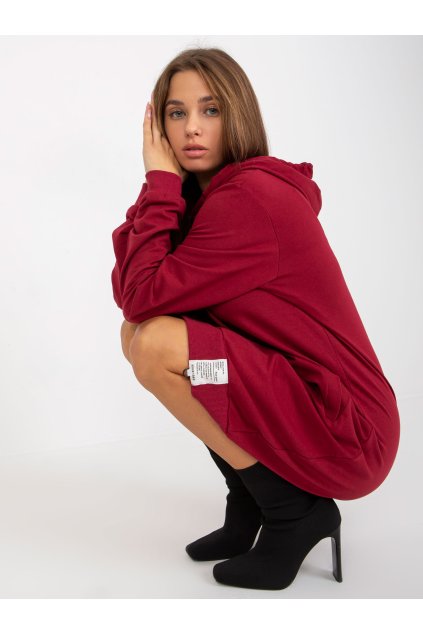 Dámske bordove šaty - tunika športove kód produktu RV-TU-8356.90