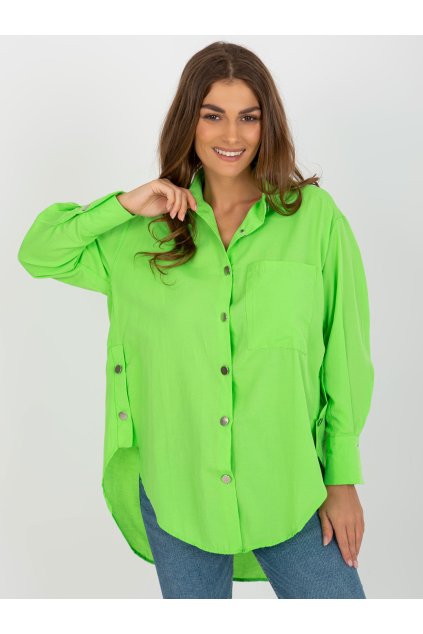 Dámske Košeľa farba Svetlo-zelená kód TO-KS-7118.66P