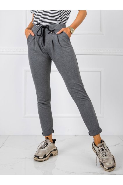 Dámske bavlnené tepláky s elastanom, kód produktu TP-DR-5477.88