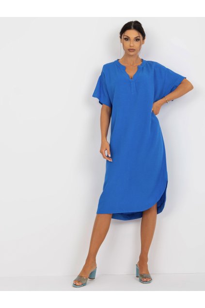 Dámske modre šaty letne kód produktu TW-SK-BE-AZ101.40P
