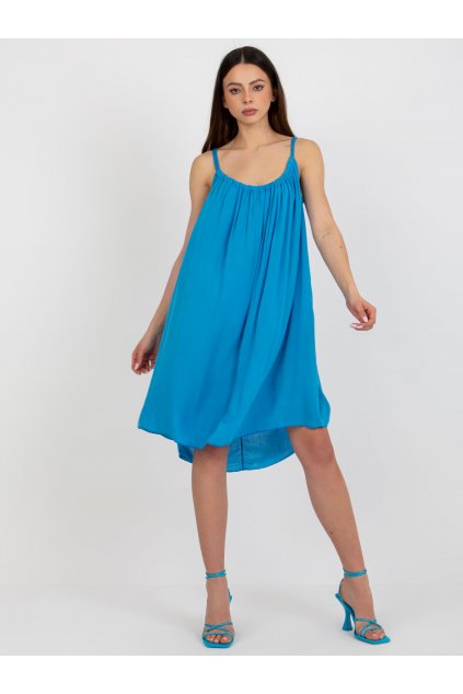 Dámske modre šaty na bežný deň kód produktu 15- TemU - 1-TW-SK-BI-81541.31