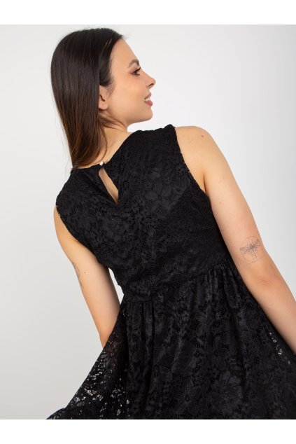 Dámske čierne šaty letne kód produktu TW-SK-BI-8246.37X