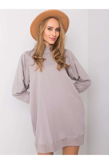 Dámske sive šaty športove kód produktu TW-SK-G-084.63