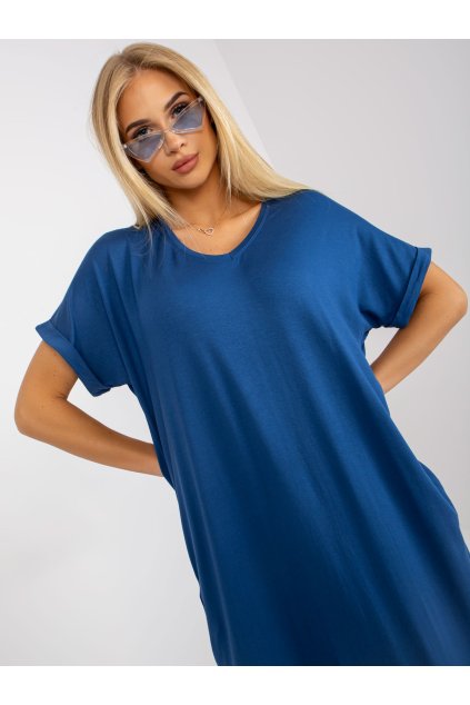 Dámske tmavo-modre šaty letne kód produktu TW-SK-OB031.11