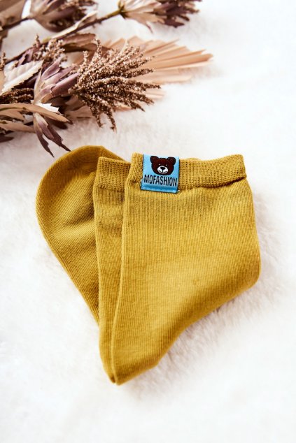 Detské ponožky  žltá kód GPX7557 YELLOW