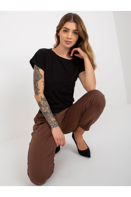 Dámske jednofarebné čierna VI-TS-5133.15 (Farba Sivá, Veľkosť L)