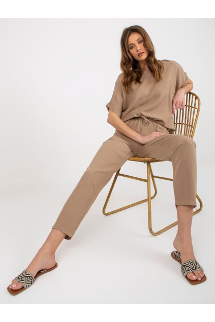 Dámske Komplet farba Tmavo-béžová kód WN-KMPL-VE41/42.68P