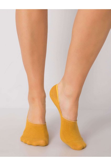 Dámske ponožky tmavo-žltá WS-SR-5524