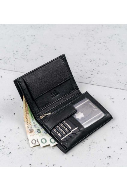 Pánska čierna peňaženka [DH] 0104-D