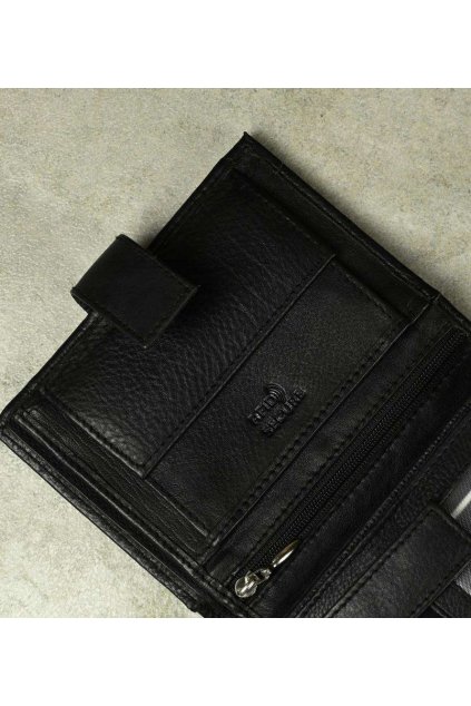 Pánska čierna peňaženka [DH] 0104L-D
