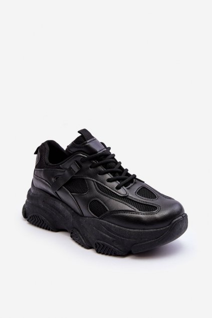 Dámske tenisky farba čierna kód obuvi WX-92 BLACK