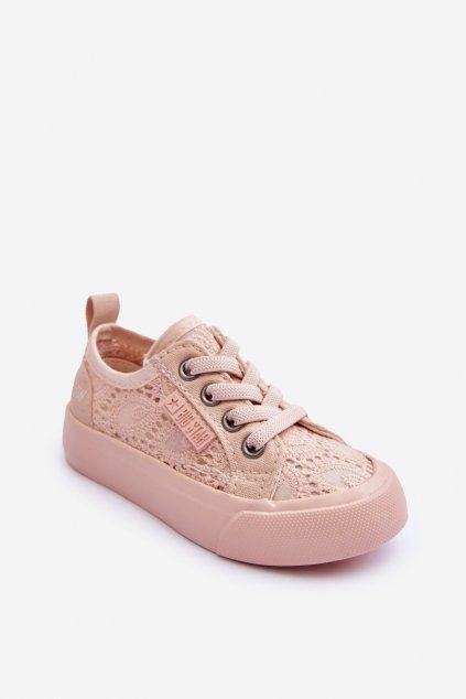 Detské tenisky  ružové kód obuvi JJ374130 NUDE