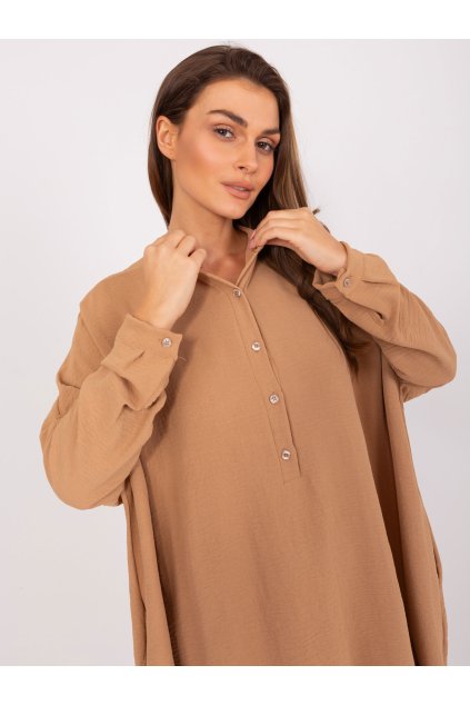 Dámske hnede camel na bežný deň kód produktu 15- TemU - 1-DHJ-SK-15506A.94P
