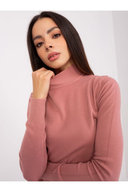 Dámsky sveter farba Tmavo-ružová kód PM-SW-PM-20.05
