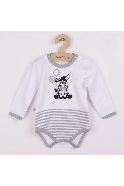 Detské dojčenské bavlnené body Zebra exclusive