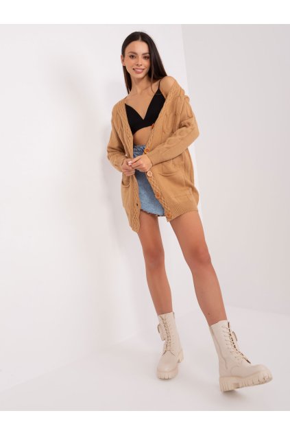 kód AT-SW-2241.36P (Farba Hnedá camel, Veľkosť ONE SIZE)