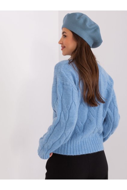 Dámske Čiapka farba Sivo-modrá kód AT-CZ-231305.85P (Farba Sivo-modrá, Veľkosť ONE SIZE)