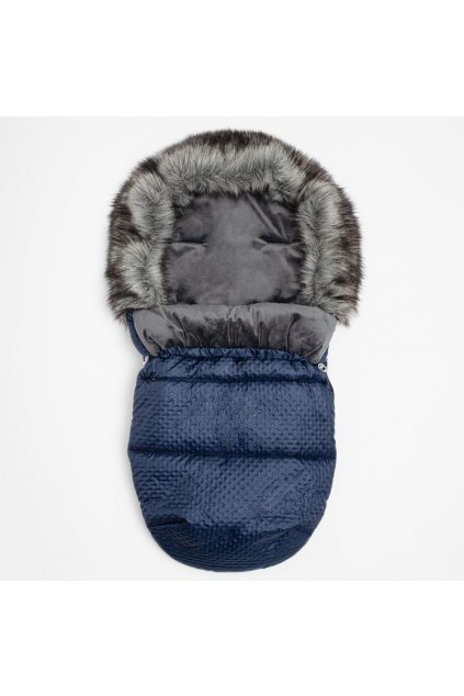 Zimný fusak New Baby Lux Fleece blue