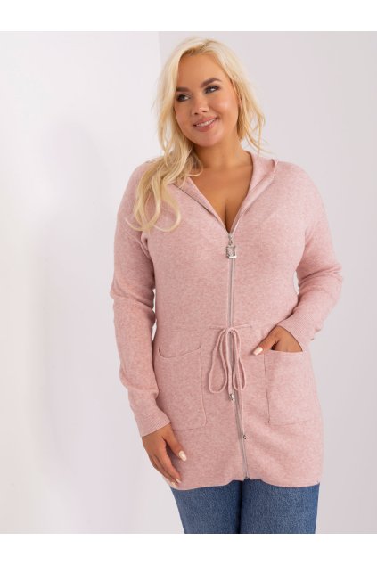 Dámsky sveter farba Svetlo-ružová kód PM-SW-PM-3735.25X