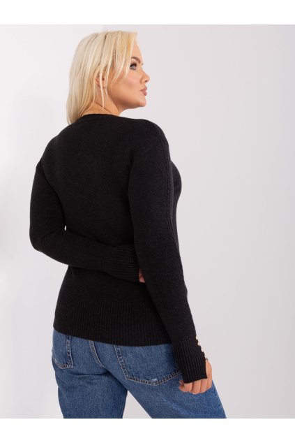 Dámsky sveter farba Čierna kód PM-SW-PM-3817.07
