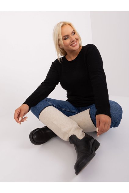 Dámsky sveter farba Čierna kód PM-SW-PM-3905.13