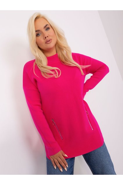 Dámsky sveter farba Fuksiovo-ružová kód PM-SW-PM717.20