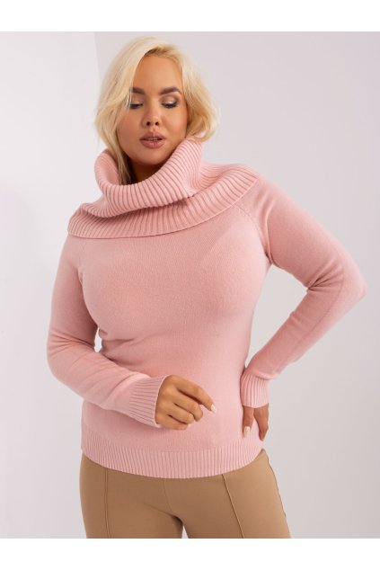 Dámsky sveter farba Svetlo-ružová kód PM-SW-PM724.26P