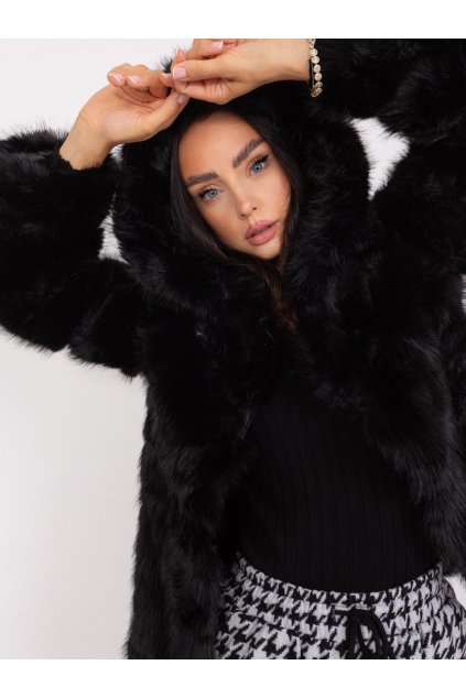 Dámska Bunda farba Čierna kód AT-KR-2386.00P (Farba Čierna, Veľkosť S/M)