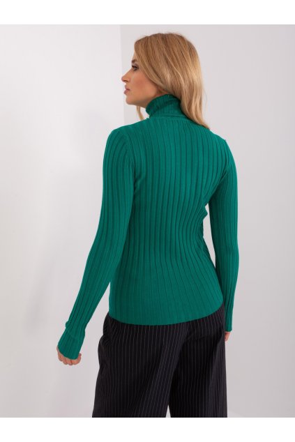 Dámsky sveter farba Zelená kód PM-SW-1087.09