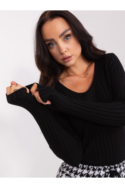 Dámsky sveter farba Čierna kód PM-SW-PM1088.25