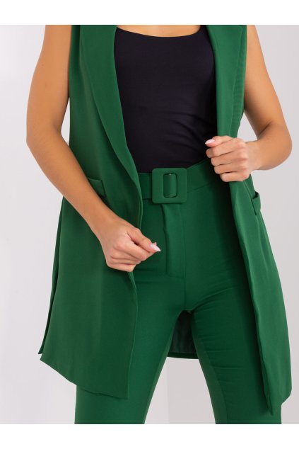 Dámske Komplet farba Tmavo-zelená kód DHJ-KMPL-5069.16X (Farba Tmavo-zelená, Veľkosť M)