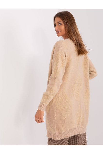 Dámsky sveter farba Béžová kód AT-SW-234501.00P (Farba Béžová, Veľkosť ONE SIZE)