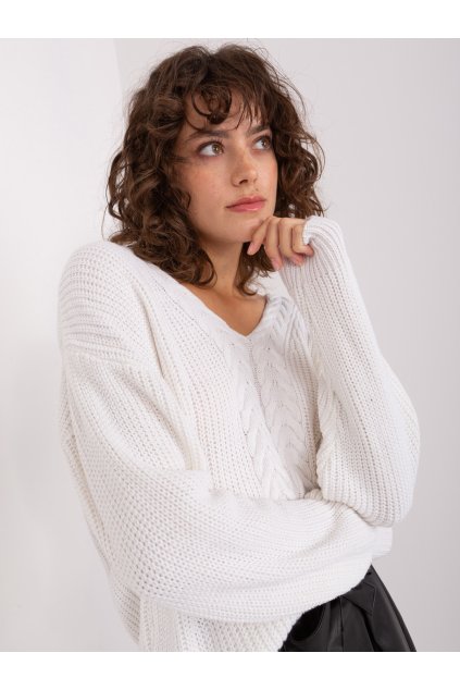 Dámsky sveter farba Okrová kód BA-SW-8028.32 (Farba Okrová, Veľkosť ONE SIZE)