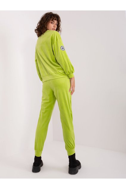 Dámske Komplet farba Limetková-zelená kód DHJ-KMPL-8328.86 (Farba Limetková-zelená, Veľkosť ONE SIZE)