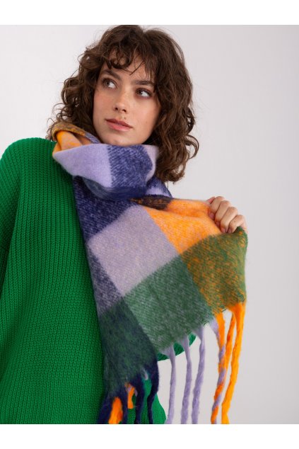 Dámsky šál farba pomarančová Wool fashion italia AT-SZ-2311501.32